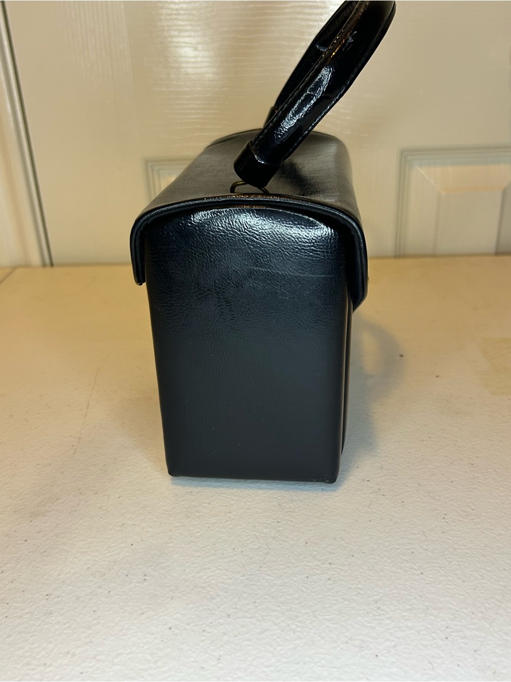 Garay Vintage Purse from 1960’s Black Mini Top-Handle Bag - Picture 6 of 11